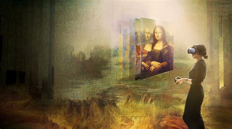 can you buy the mona lisa painting in a virtual reality setting?